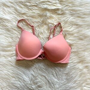 Pink Push Up Bra